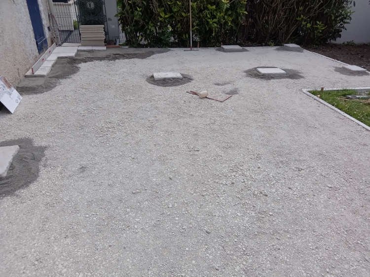Chantier de terrassement dans les Yvelines